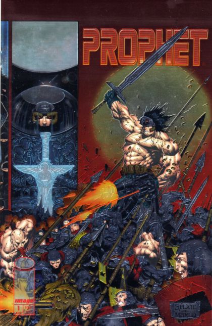 Prophet, Vol. 2  |  Issue#1B | Year:1995 | Series: Prophet | Pub: Image Comics | Chromium Wrap-around