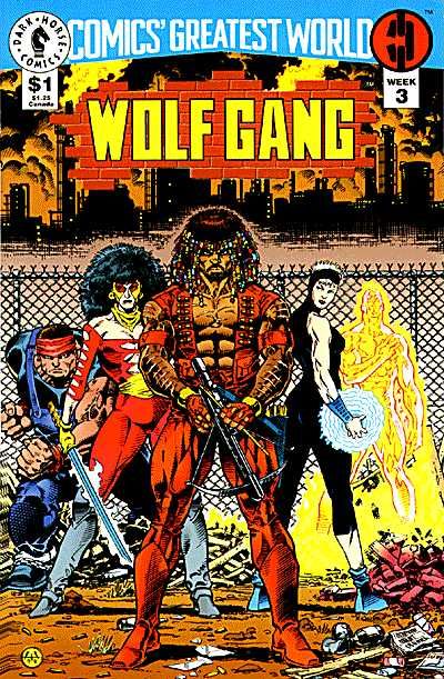 Comics' Greatest World: Steel Harbor Week 3: Wolf Gang |  Issue#3 | Year:1993 | Series: Comics' Greatest World | Pub: Dark Horse Comics | Chris Warner Regular