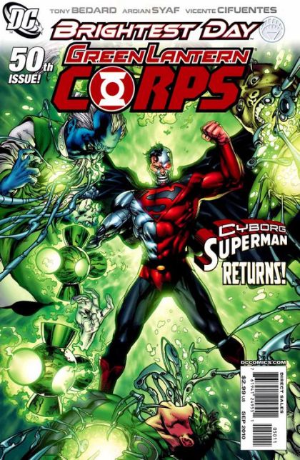 Green Lantern Corps, Vol. 1 Brightest Day - Revolt of the Alpha-Lanterns, Part 3 |  Issue