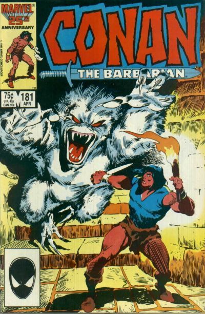 Conan the Barbarian, Vol. 1 Maddoc's Reign |  Issue#181A | Year:1986 | Series: Conan | Pub: Marvel Comics |