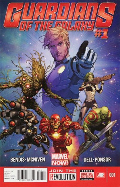 Guardians of the Galaxy, Vol. 3  |  Issue#1A | Year:2013 | Series: Guardians of the Galaxy | Pub: Marvel Comics | Steve McNiven Regular