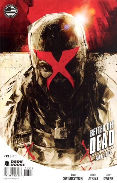 X, Vol. 2 Better off Dead |  Issue#13 | Year:2014 | Series:  | Pub: Dark Horse Comics |
