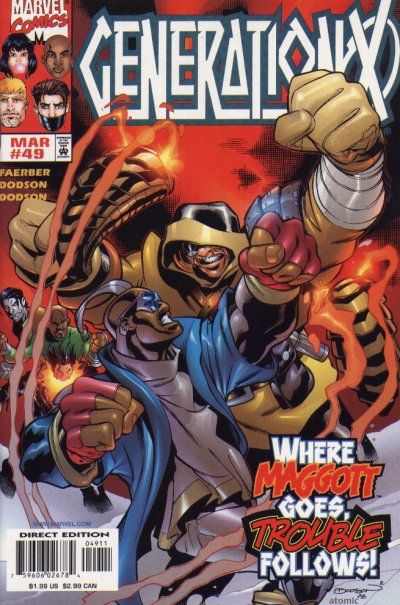 Generation X, Vol. 1 Trophies |  Issue#49A | Year:1999 | Series: Generation X | Pub: Marvel Comics | Direct Edition