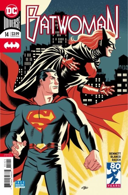 Batwoman, Vol. 2 The Fall of the House of Kane, Part Two |  Issue#14B | Year:2018 | Series:  | Pub: DC Comics | Variant Michael Cho Cover
