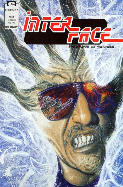 Interface Destruction |  Issue#5 | Year:1990 | Series: Interface | Pub: Marvel Comics | Paul Johnson Regular