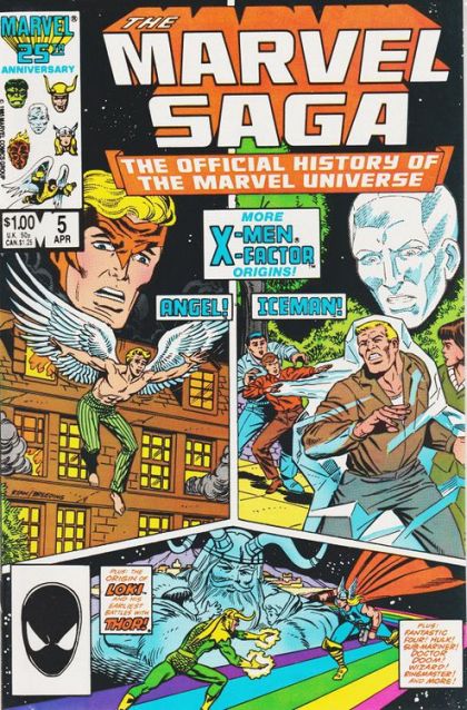 The Marvel Saga Terror in the Skies |  Issue#5A | Year:1986 | Series:  | Pub: Marvel Comics | Direct Edition