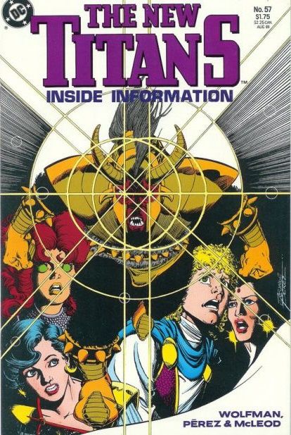 The New Titans Study In Steel |  Issue#57 | Year:1989 | Series: Teen Titans | Pub: DC Comics |