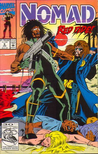 Nomad, Vol. 2 The Flow |  Issue#9A | Year:1992 | Series: Nomad | Pub: Marvel Comics | Direct Edition