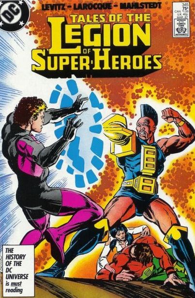 Tales of the Legion of Super-Heroes To Control A World |  Issue#345A | Year:1987 | Series: Legion of Super-Heroes | Pub: DC Comics |