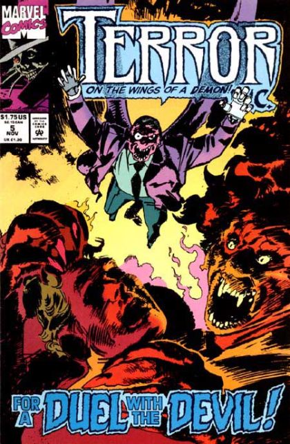 Terror, Inc., Vol. 1 Give the Devil His Due |  Issue#5 | Year:1992 | Series:  | Pub: Marvel Comics |