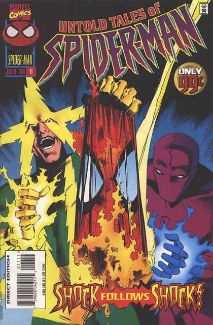 Untold Tales of Spider-Man Shock Follows Shock |  Issue#11 | Year:1996 | Series: Spider-Man | Pub: Marvel Comics |