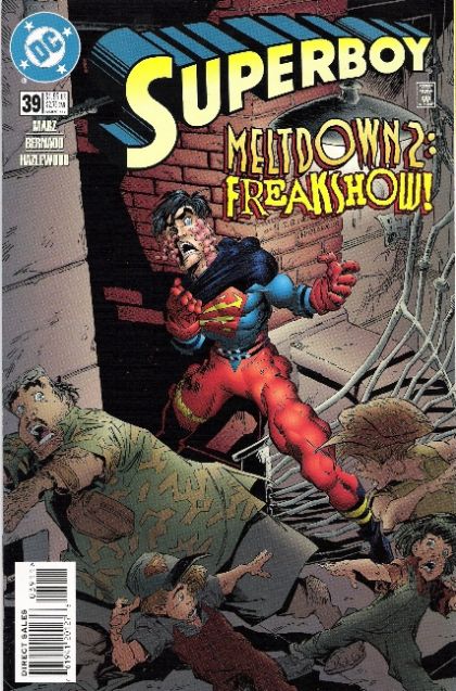 Superboy, Vol. 3 Meltdown, Part 2: Freakshow! |  Issue#39A | Year:1997 | Series: Superboy | Pub: DC Comics | Direct Edition