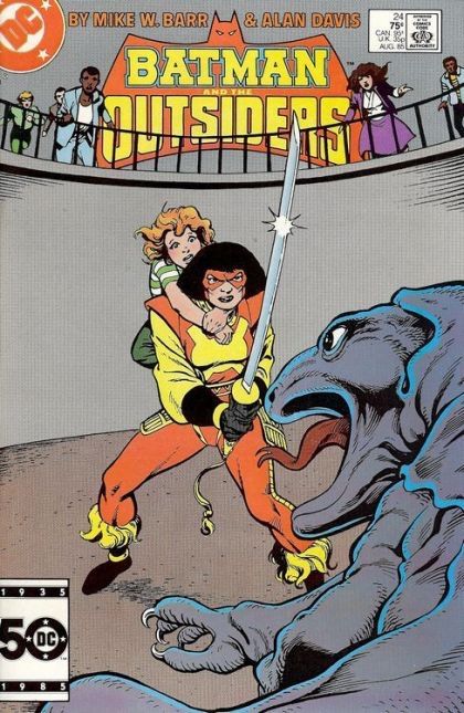 Batman and the Outsiders, Vol. 1 I Went to the Animal Fair |  Issue#24A | Year:1985 | Series: Outsiders | Pub: DC Comics |