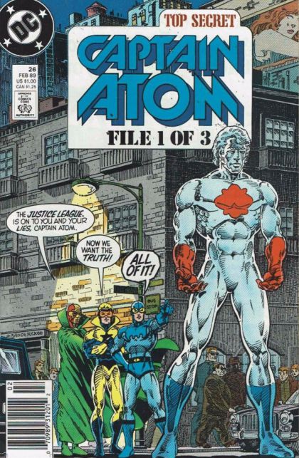Captain Atom, Vol. 3 Captain Atom: Exposed! |  Issue#26B | Year:1988 | Series:  | Pub: DC Comics | Newsstand Edition