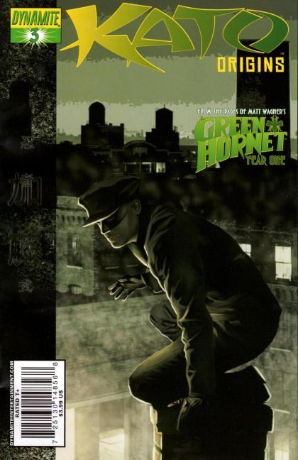 Kato Origins: Way of the Ninja Way of the Ninja, Part Three |  Issue#3A | Year:2010 | Series: Green Hornet | Pub: Dynamite Entertainment | Colton Worley Regular Cover