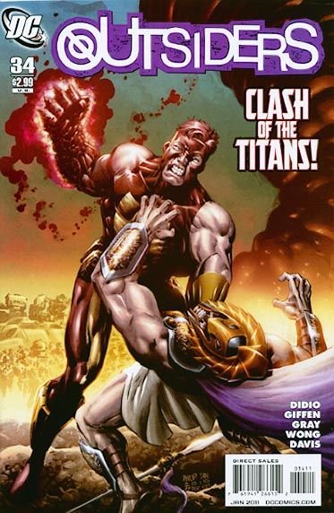 Outsiders, Vol. 4 Of Friends and Enemies |  Issue#34 | Year:2010 | Series: Outsiders | Pub: DC Comics |
