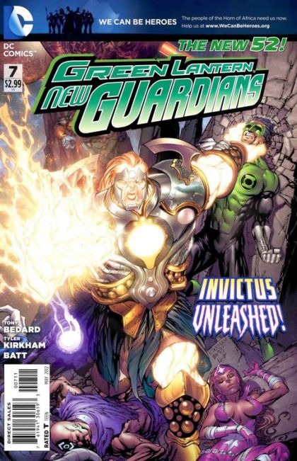 Green Lantern: New Guardians Invictus |  Issue#7A | Year:2012 | Series: Green Lantern | Pub: DC Comics | Tyler Kirkham Regular