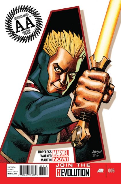 Avengers Arena Born Leader |  Issue#5A | Year:2013 | Series: Avengers | Pub: Marvel Comics | Dave Johnson Regular