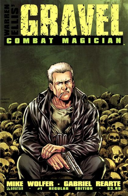Gravel: Combat Magician  |  Issue#1A | Year:2014 | Series: Gravel | Pub: Avatar Press | Gabriel Rearte Regular Cover
