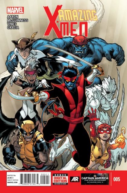 Amazing X-Men, Vol. 2 The Quest for Nightcrawler, Part 5 |  Issue#5 | Year:2014 | Series: X-Men | Pub: Marvel Comics |