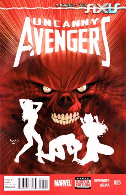 Uncanny Avengers, Vol. 1 March to Axis - "The Low Road" |  Issue#25A | Year:2014 | Series: Avengers | Pub: Marvel Comics | Regular Paul Renaud Cover