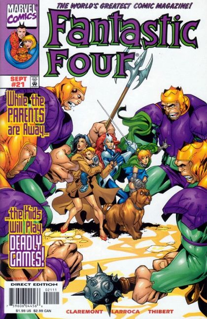 Fantastic Four, Vol. 3 Rascals 4 |  Issue#21A | Year:1999 | Series: Fantastic Four | Pub: Marvel Comics |