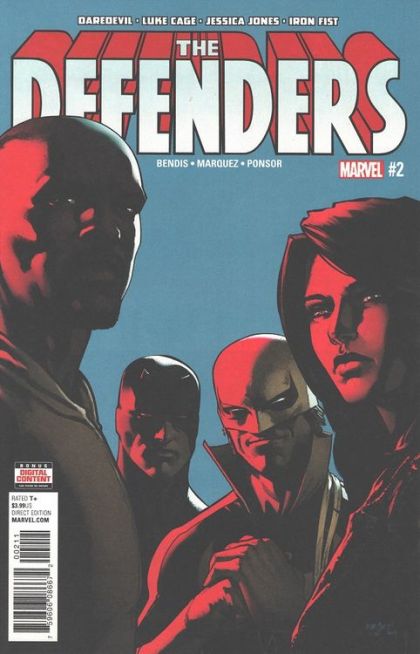 The Defenders, Vol. 5  |  Issue#2A | Year:2017 | Series:  | Pub: Marvel Comics | David Marquez Regular Cover