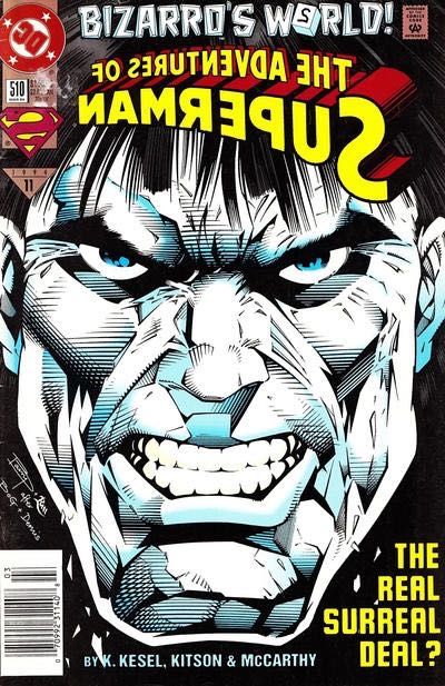 The Adventures of Superman Bizarro's World - Bizarro World |  Issue#510B | Year:1994 | Series: Superman | Pub: DC Comics | Newsstand Edition