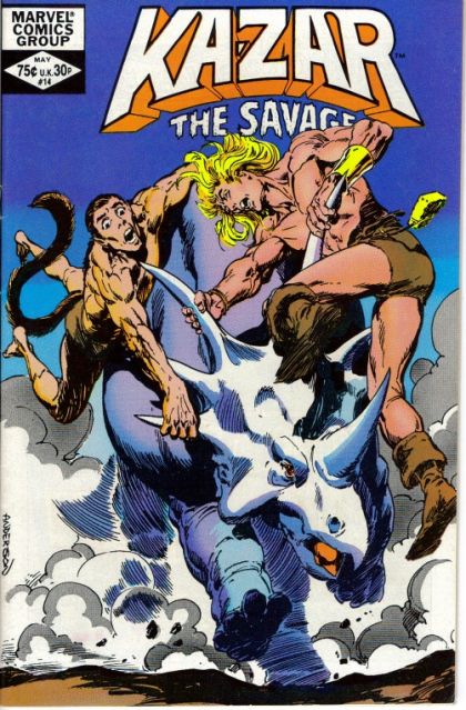 Ka-Zar, Vol. 3 Daliva Means  Forever! & In The Shadows Of Man |  Issue#14A | Year:1982 | Series: Ka-Zar | Pub: Marvel Comics | Direct Edition