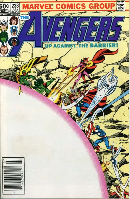 The Avengers, Vol. 1 The Annihilation Gambit! |  Issue#233B | Year:1983 | Series: Avengers | Pub: Marvel Comics | Newsstand Edition