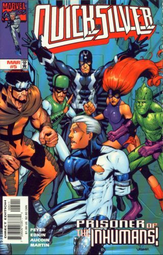 Quicksilver Mad City |  Issue#5A | Year:1998 | Series: Quicksilver | Pub: Marvel Comics | Direct Edition