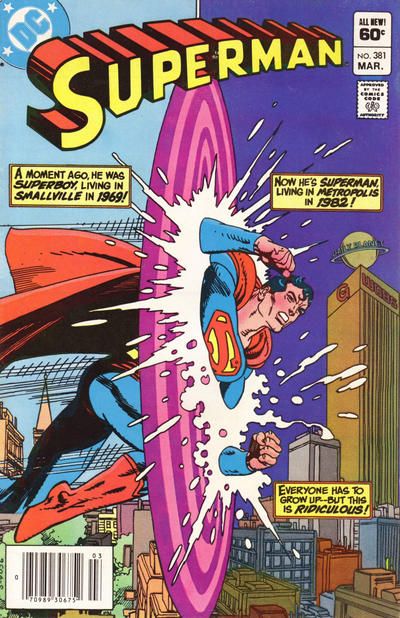 Superman, Vol. 1 Whose Super-Life Is IT Anyway? |  Issue#381B | Year:1982 | Series: Superman | Pub: DC Comics | Newsstand Edition