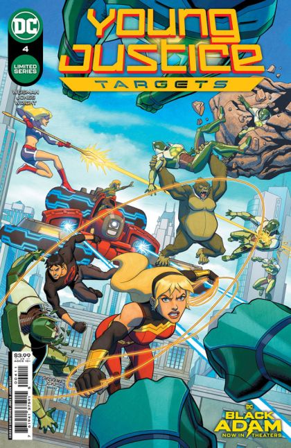 Young Justice: Targets Foreign Affairs / Angry Wounds: Memory Four |  Issue#4A | Year:2022 | Series:  | Pub: DC Comics | Regular Christopher Jones Cover