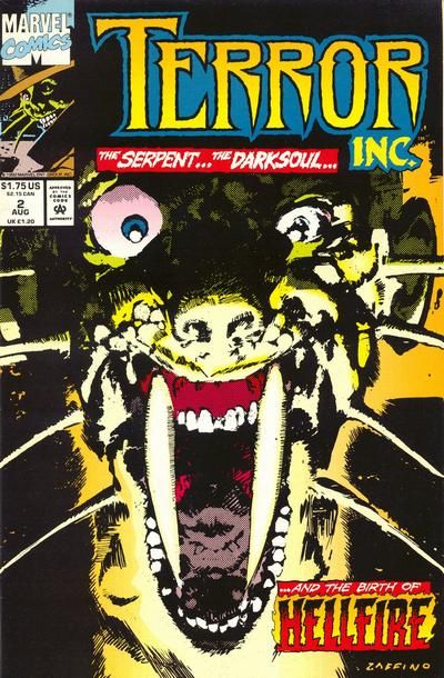 Terror, Inc., Vol. 1 Deal With The Devil |  Issue#2 | Year:1992 | Series:  | Pub: Marvel Comics |