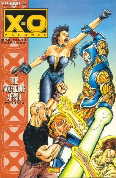 X-O Manowar, Vol. 1 The Wolfbridge Affair, Part 4: Checkmate |  Issue#40 | Year:1995 | Series: X-O Manowar | Pub: Valiant Entertainment |