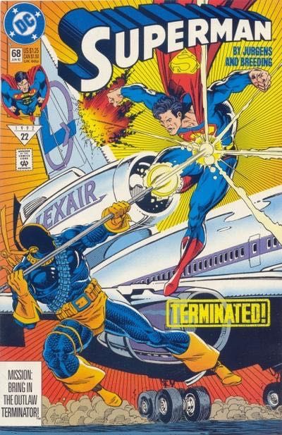 Superman, Vol. 2 Sins of the Father |  Issue#68A | Year:1992 | Series: Superman | Pub: DC Comics | Direct Edition