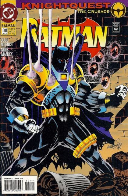 Batman, Vol. 1 Knightquest: The Crusade - Code Name: Mekros |  Issue#501A | Year:1993 | Series: Batman | Pub: DC Comics |