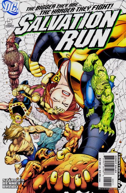 Salvation Run Through A Glass Deadly |  Issue#5 | Year:2008 | Series:  | Pub: DC Comics |