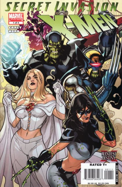 Secret Invasion: X-Men Secret Invasion  |  Issue#1A | Year:2008 | Series: Secret Invasion | Pub: Marvel Comics |