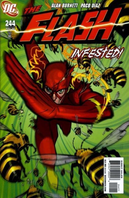 Flash, Vol. 2 This Was Your Life, Wally West, Part One: Infested |  Issue#244A | Year:2008 | Series: Flash | Pub: DC Comics |