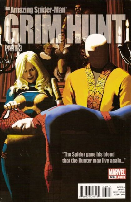 The Amazing Spider-Man, Vol. 2 The Grim Hunt, Chapter 3 |  Issue#636B | Year:2010 | Series: Spider-Man | Pub: Marvel Comics | Mike Fyles Variant
