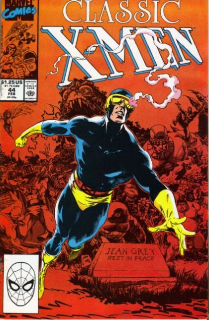 X-Men Classic Elegy / Her First and Last |  Issue#44A | Year:1989 | Series: X-Men | Pub: Marvel Comics | Direct Edition