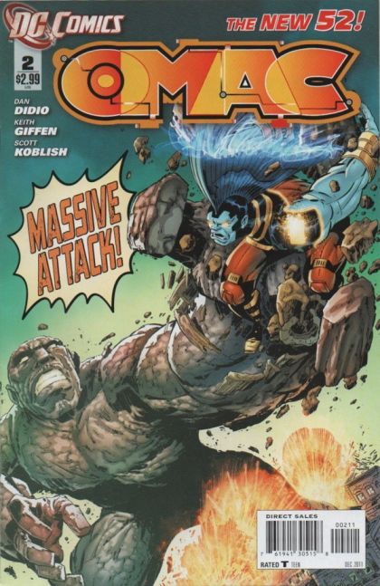 OMAC, Vol. 4 Odd Meals Assure Confrontation |  Issue#2 | Year:2011 | Series:  | Pub: DC Comics |