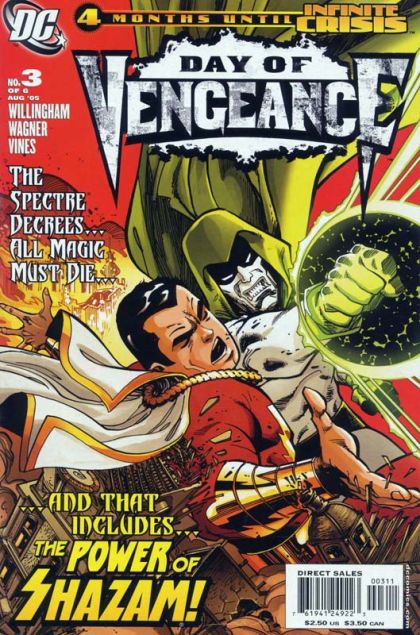 Day of Vengeance Infinite Crisis - Chapter Three: A Hot Night In Budapest |  Issue#3 | Year:2005 | Series: Day of Vengeance | Pub: DC Comics | First Printing