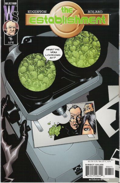 The Establishment England's Glory |  Issue#6 | Year:2002 | Series: The Establishment | Pub: DC Comics |