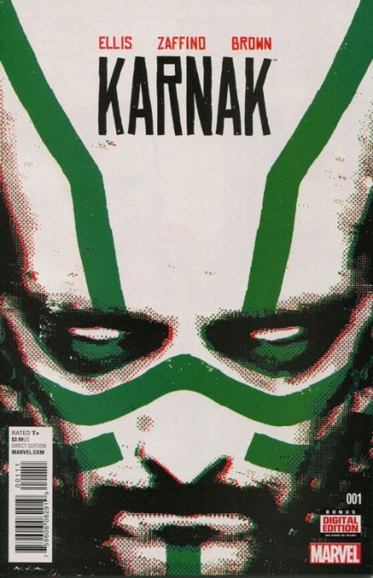 Karnak  |  Issue#1A | Year:2015 | Series:  | Pub: Marvel Comics | David Aja Regular Cover
