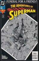 The Adventures of Superman, Vol. 1 Funeral For a Friend - Death of a Legend |  Issue
