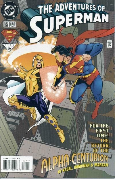 The Adventures of Superman The Return |  Issue#527A | Year:1995 | Series: Superman | Pub: DC Comics | Direct Edition
