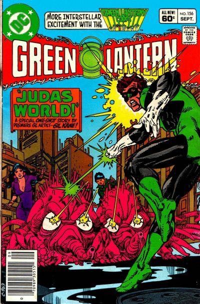 Green Lantern, Vol. 2 Judas World / The Gladiator's Apprentice |  Issue#156B | Year:1982 | Series: Green Lantern | Pub: DC Comics | Newsstand Edition