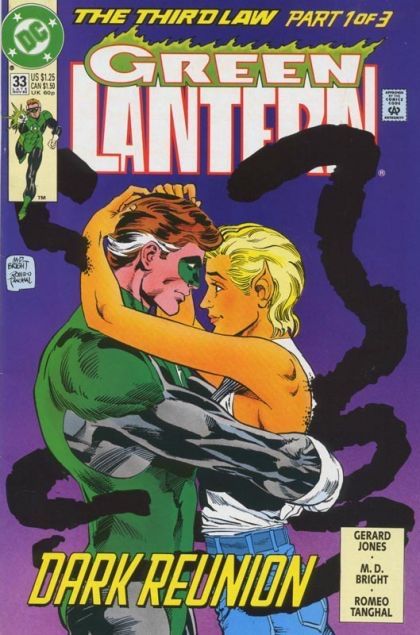 Green Lantern, Vol. 3 The Third Law, Part 1: Big Questions |  Issue#33A | Year:1992 | Series: Green Lantern | Pub: DC Comics | Direct Edition